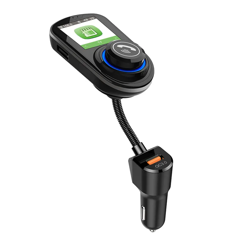 JaJaBor fm-передатчик Bluetooth автомобильный комплект Handsfree автомобильный mp3-плеер Поддержка папки воспроизведение песни Поддержка TF карты U диск воспроизведения