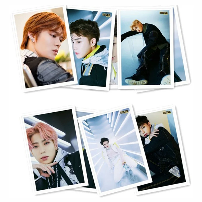 30 шт./компл. NCT 127 альбом мы суперчеловек фото плакат в виде карты Lomo карты самодельные бумажные фотостудии игрушек, для подарка, для фанатов