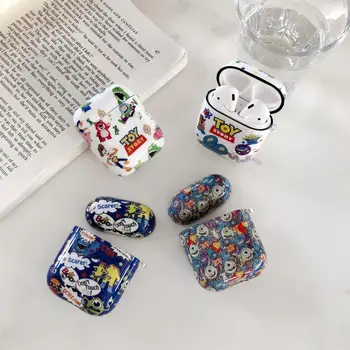 

Cartoon Toy Character Alien Woody Monsters Headphone Cases For Apple Airpods 1 2 Silicone IMD Earphone Protective Cover