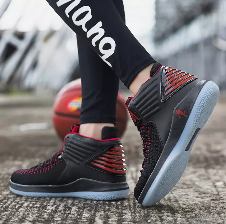 Баскетбольная обувь Jordan с воздушной подушкой, Мужские дышащие баскетбольные кроссовки, кроссовки, ботильоны, мужская уличная спортивная обувь