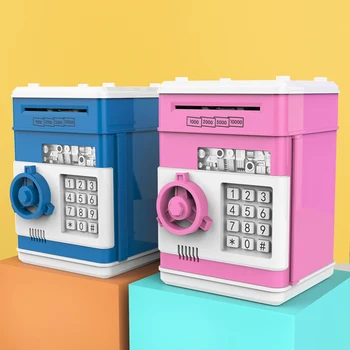 

Creative Cartoon Mini Story Machine Early Education Piggy Bank