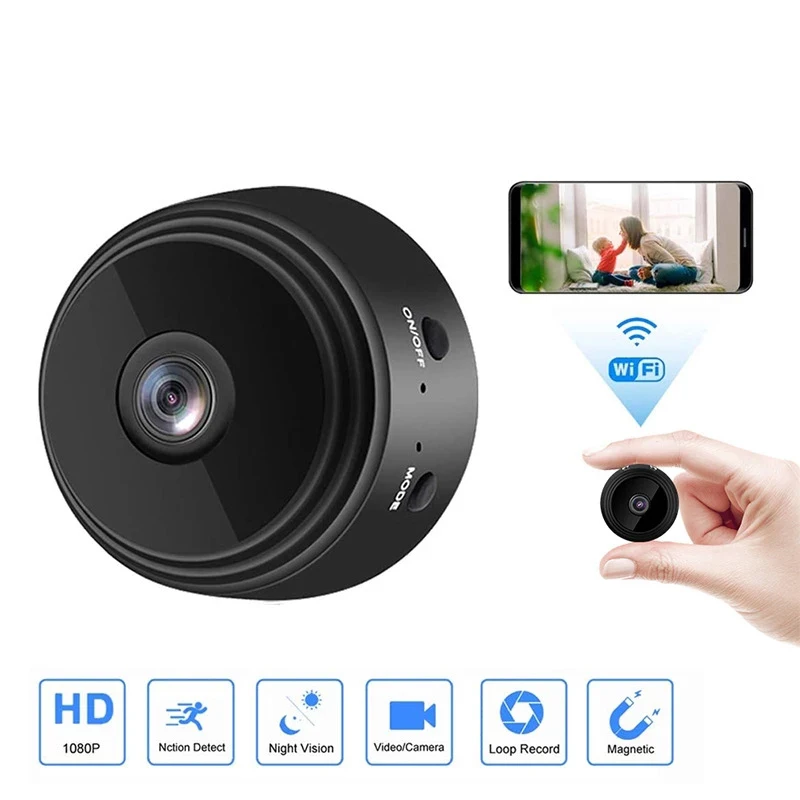 Мини-камера A9 с поддержкой Wi-Fi 1080p HD | Электроника
