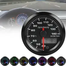

80% Hot Sales!! Water Temp Gauge 40-140 Celsius Digital 52mm 2 inch Dual Display Water Temperature Meter for Car