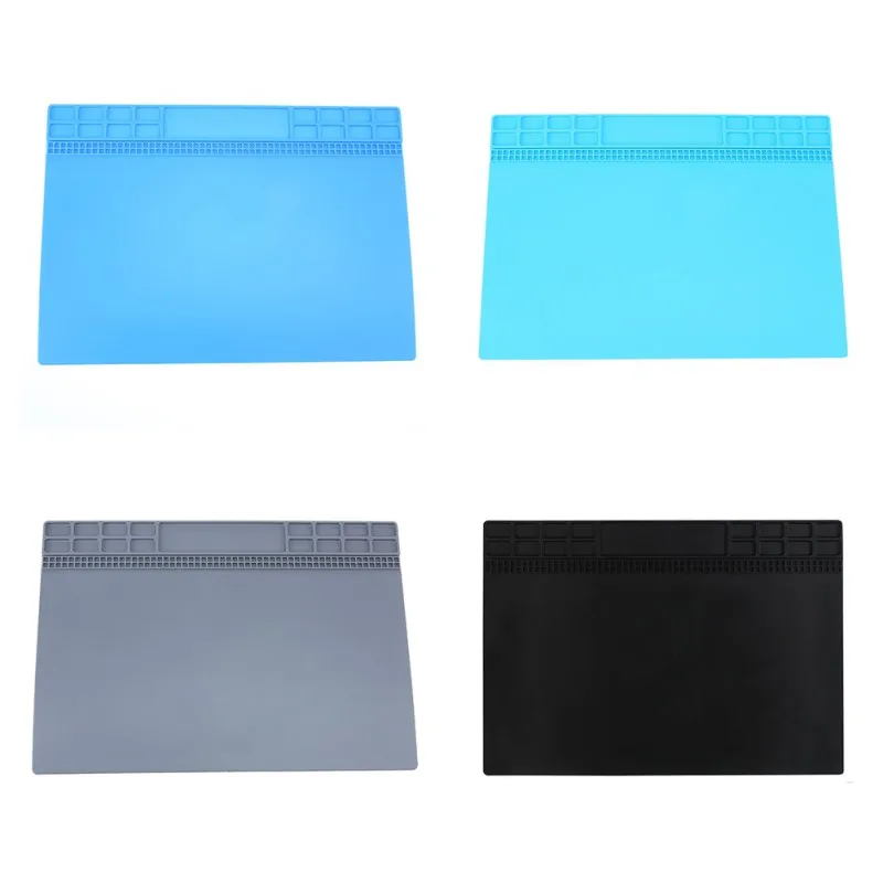 

Silicone Insulation Thermal Pad Mobile Phone Desk Computer Maintenance Electronic Repair Pad Reusable Pad Repair Tool Sets