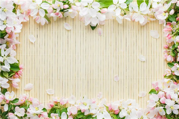 

SHENGYONGBAO Vinyl Custom Photography Backdrops Prop Flower and Wood Planks theme Photo Studio Background M191110-10