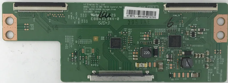 Тест хорошего качества для LG логическая плата V14 42 DRD TM120 6870C-0469B