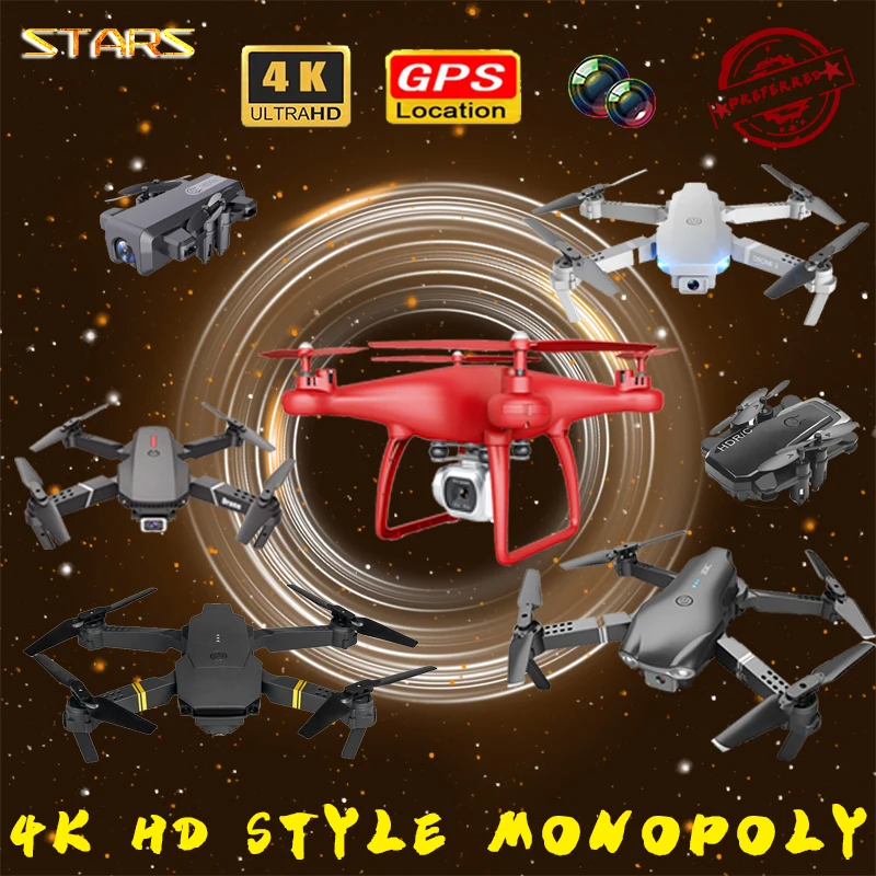 Звезд сейчас GPS беспилотные летательные аппараты с Камера RC Quadcopter дроны HD 4K WI FI видом от первого лица