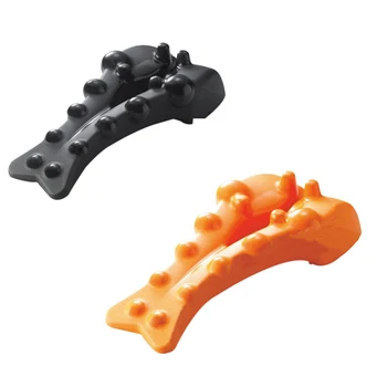 

Correct Cervical Vertebra Lumbar Traction Straight Spine Spine Relax Back Massage Board Brace Back Stretching Device Health Care