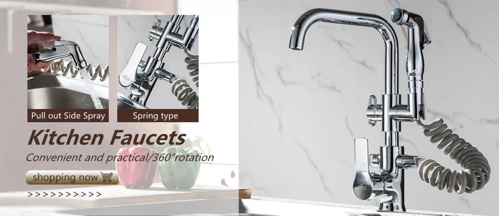 DOODII Free shipping 360°Rotation Kitchen Mixer Pipe Faucet Extension Extender kitchen faucet torneira cozinha Bending Hardware granite kitchen sink