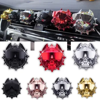 

Car Air Fresheners Diffuser Bulldog Fragrance Luxury Car Perfume Dog Design Car Diffuser Essential Oil Fragrance Bulldog