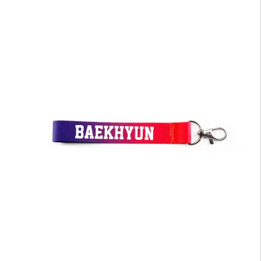 SuperM Members, градиентный цвет, ремешок Lucas Ten, ремешок для телефона, Baekhyun Kai, брелки, брелок, модная сумка, подвеска