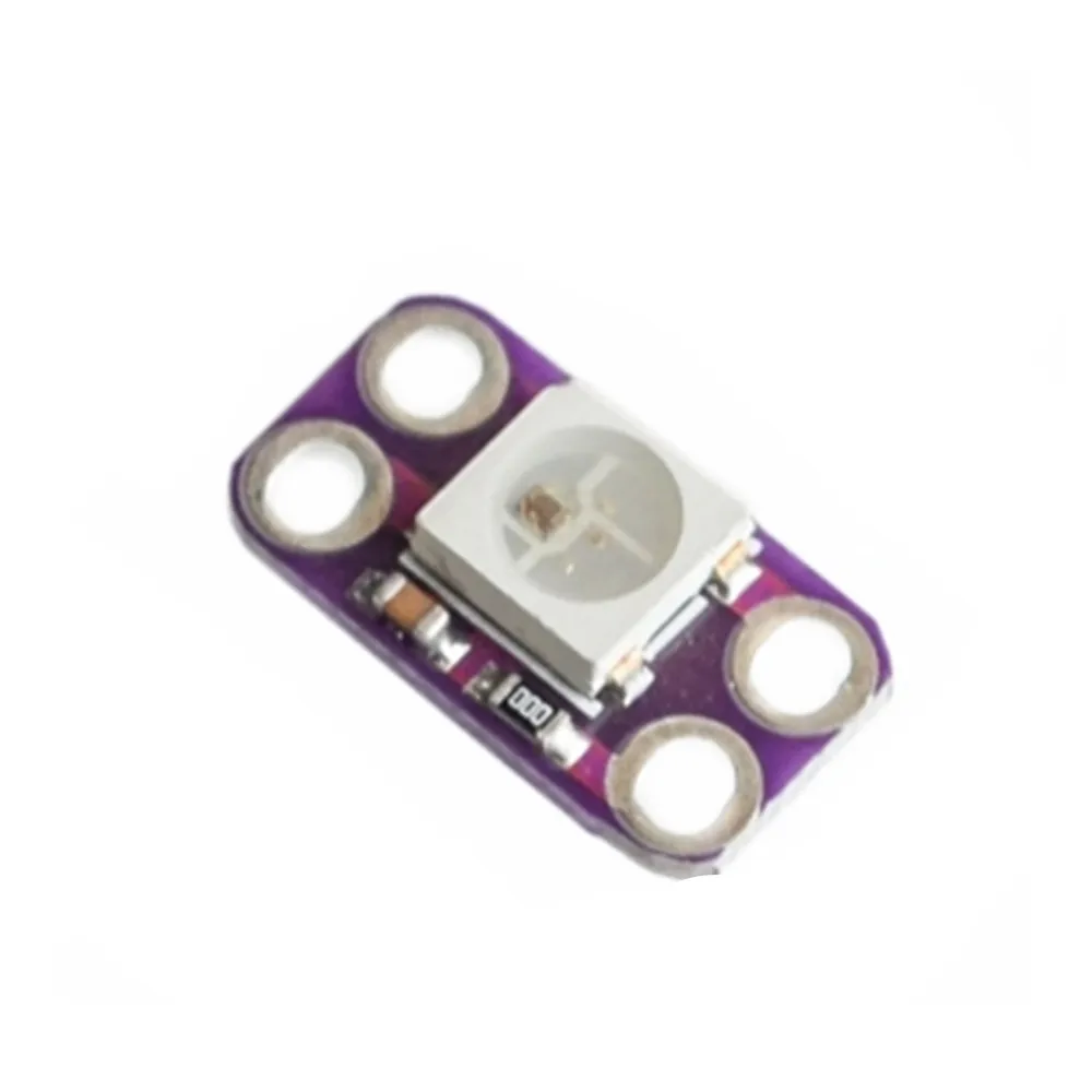 WS2812B RGB светодиодный полноцветный драйвер 4-контактный модуль фонарь макетная