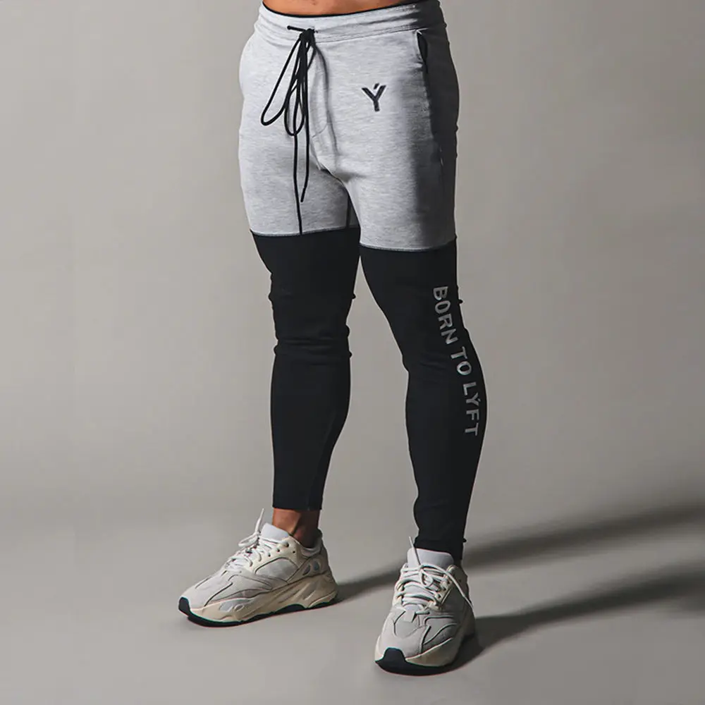 Joggers Sweatpants Men Casual Pants Skinny Sport Trousers Male Gym