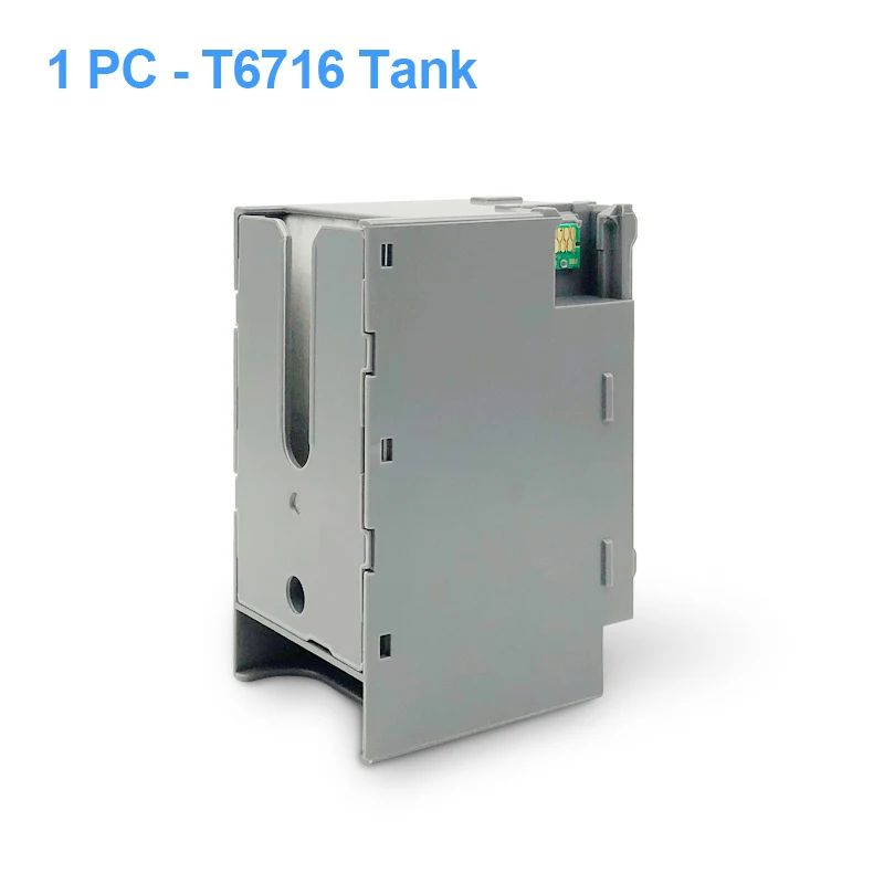 C13T671600 T671600 T6716 чернильница отработанных чернил для Epson WF-C5210 WF-C5790 WF-C5710 WF-M5299 WF-M5799 ET-8700 - Цвет: 1PC - T6716 Tank