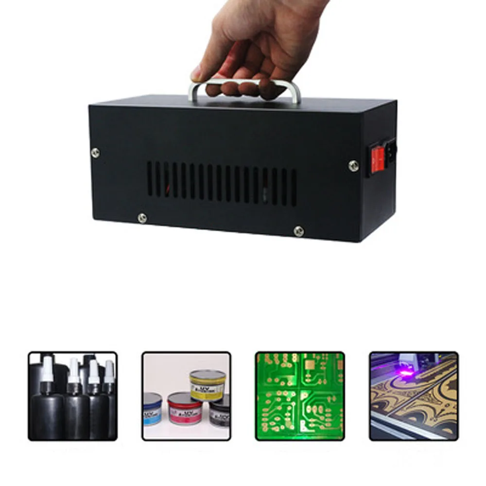 3500W UV Curing Lamp Ultraviolet LED Light 405nm 395nm UV glue Green oil Resin Epoxy 3D printing Solder Paint Curing