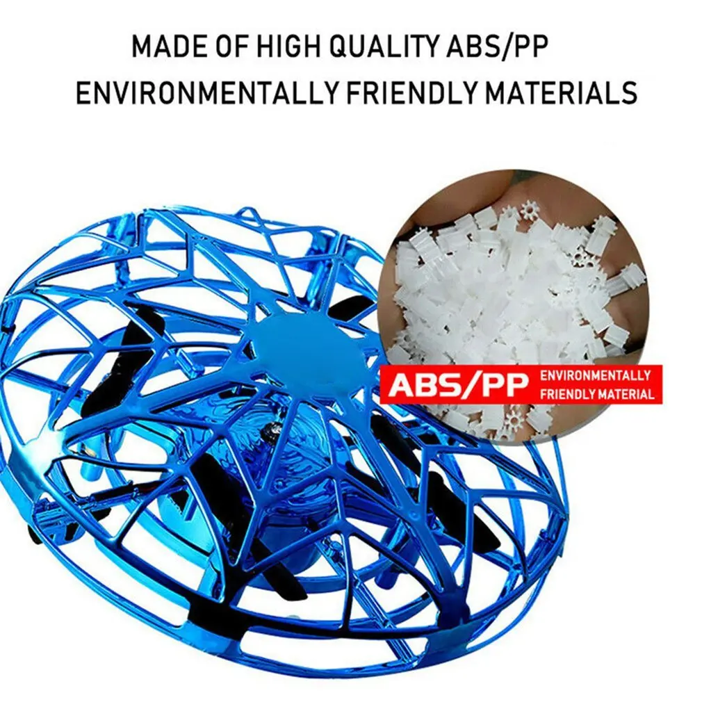 Hand Induced Hovering Floating Flight Novelty Infrared Sensor Flying Saucer UFO Movements Kids Toy Mini RC Drone LED Flash Hand Induced Hovering Floating Flight Novelty Infrared Sensor Flying Saucer UFO Movements Kids Toy Mini RC Drone LED Flash