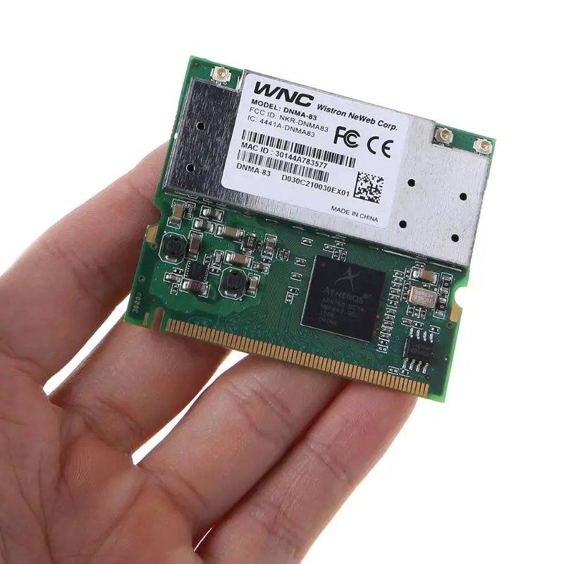 Беспроводной адаптер для Atheros AR9160 Wi-Fi WLAN 802.11a/b/g/n MINI PCI DNMA-83 3X3 адаптер Wi-Fi S19 19 Прямая поставка
