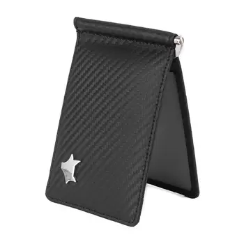 

Man Drivers License Money Clip Credit ID Card Holder Bifold Slim Cash Wallets