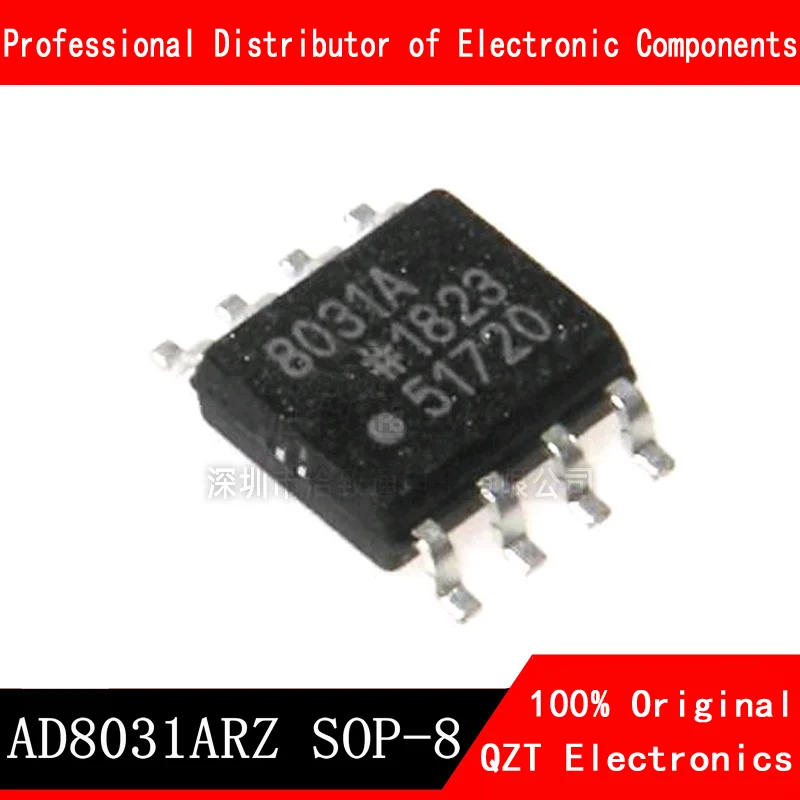 

10pcs/lot AD8031ARZ AD8031AR AD8031A AD8031 SOP-8 new original In Stock