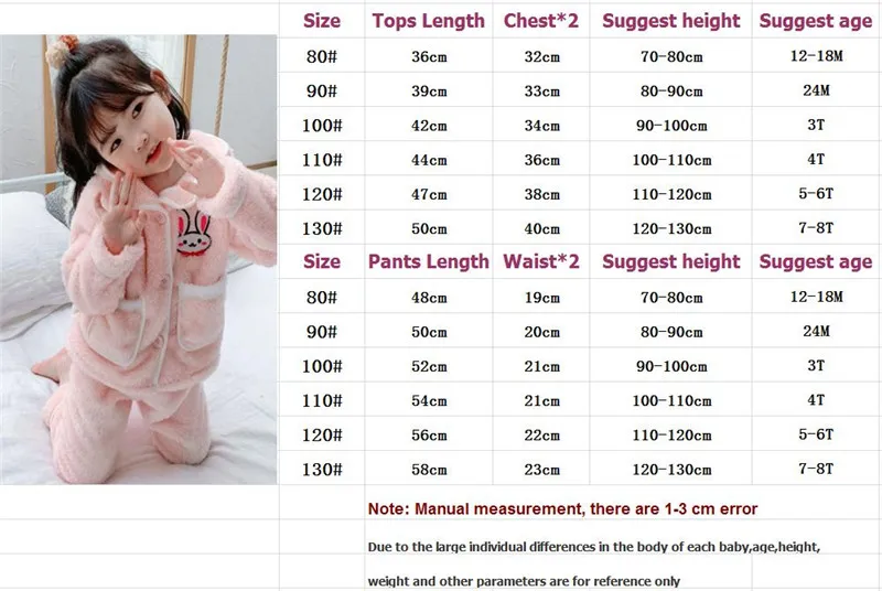 Зимние пижамы для девочек с кружевным воротником фланелевые детские пижамные комплекты с ананасом одежда для малышей ткань кораллового цвета Детская Пижама детская домашняя одежда