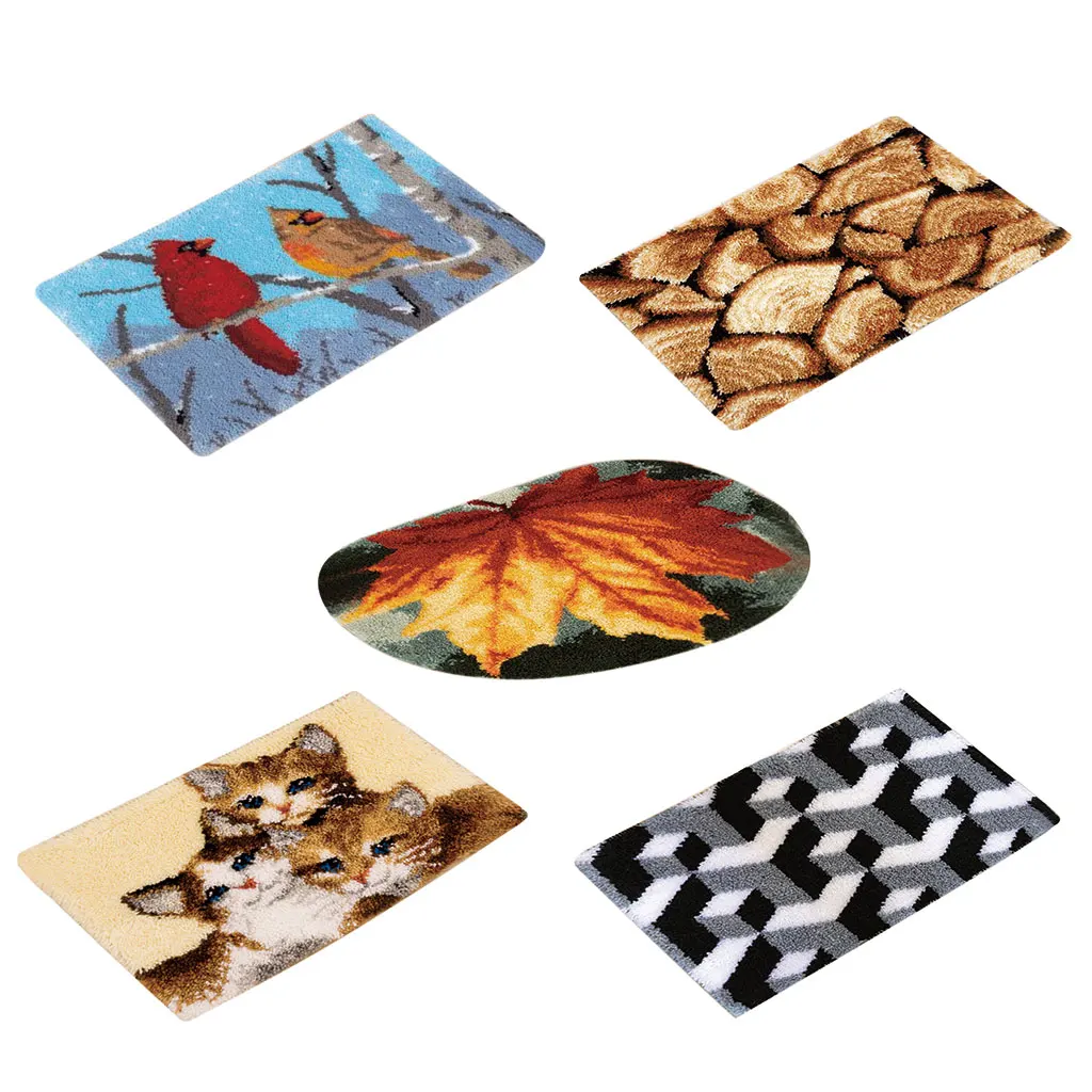 ^Cheap DIY Crochet Yarn Kits,Needlework Latch Hook Kit Unfinished Crocheting Rug Yarn Cushion Embroidery Carpet Set ^Cheap DIY Crochet Yarn Kits,Needlework Latch Hook Kit Unfinished Crocheting Rug Yarn Cushion Embroidery Carpet Set