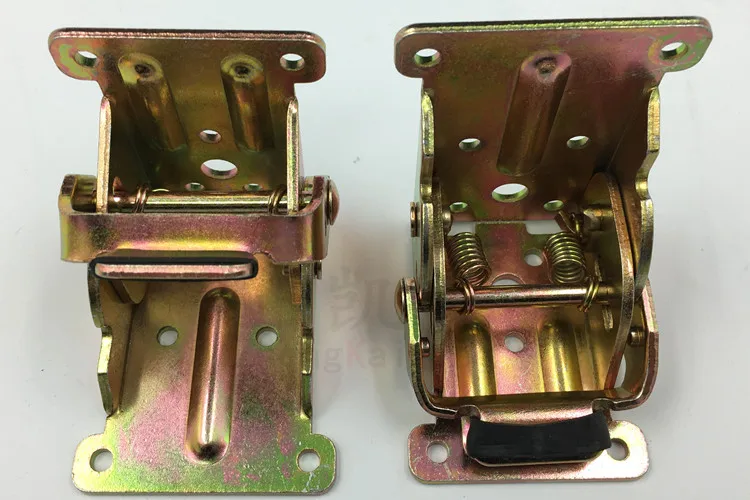 

Iron Folding Hinge Table Leg Brackets Foldable for Table Chair Extension Tables Foldable Self Locking Fold Feet Hinges