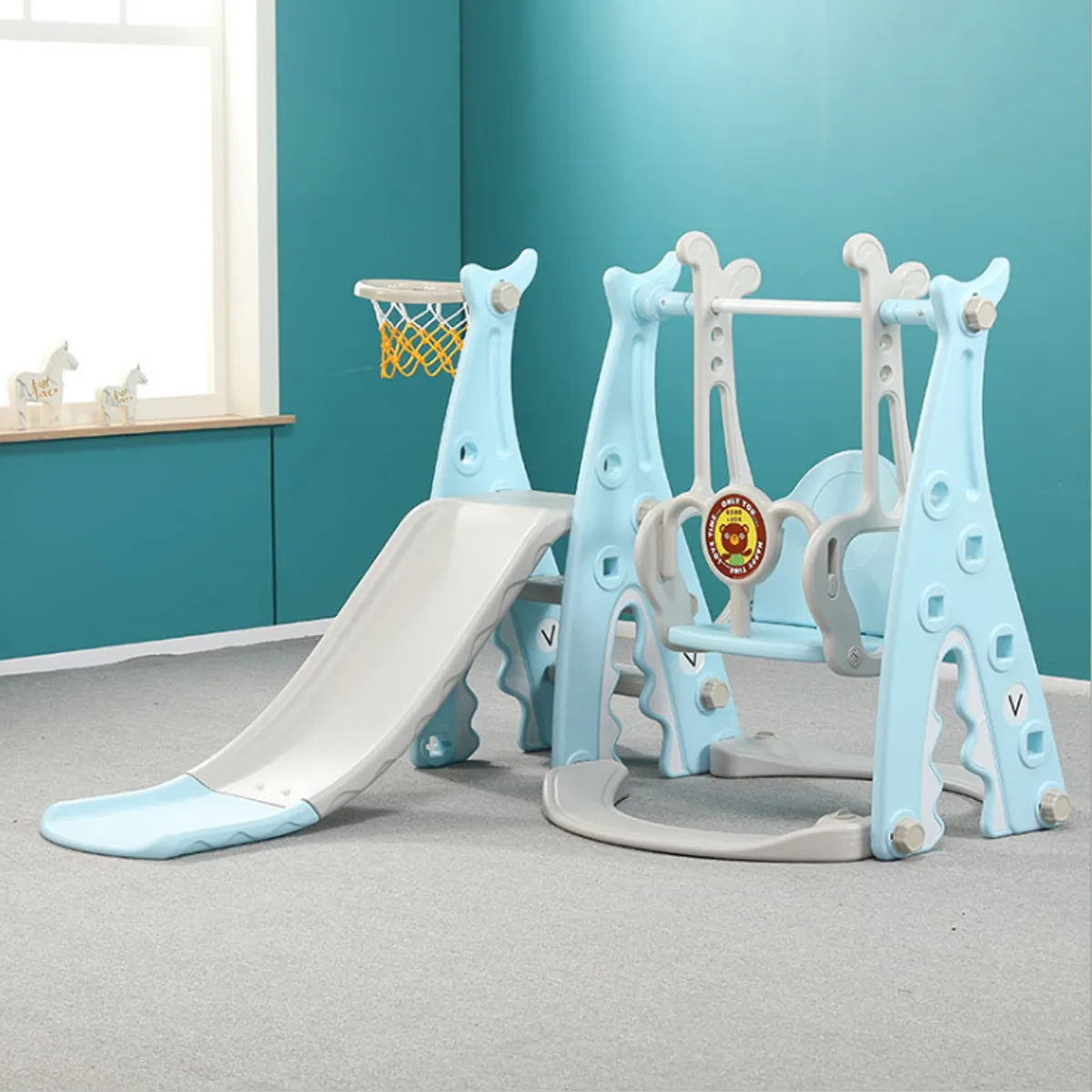3 в 1 Детская Раздвижная доска Seesaw домашняя детская игровая площадка пластиковая