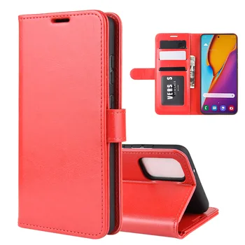 

30pcs/lot R64 Wallet Leather Stand PU+TPU Cover with card slot For Samsung S20 Plus S20 Ultra A51 A71 A11 M60S A81 Note 10LITE