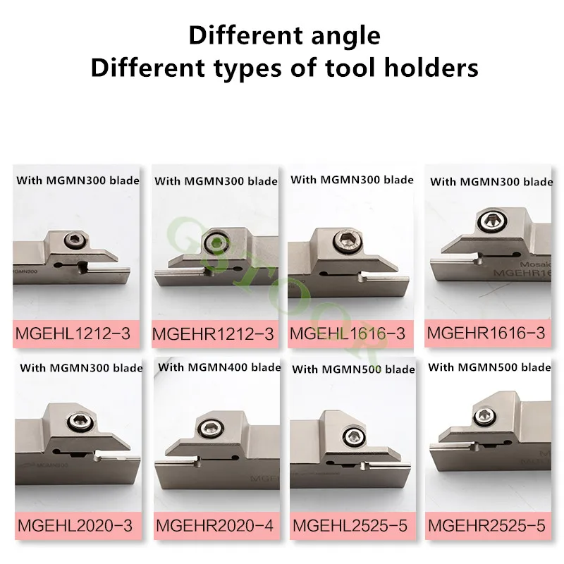 EsportsMJJ MGEHR 1212-1.5 12x12x100mm Grooving tool holder with 10pcs MGMN150-G 1.5mm carbide inserts