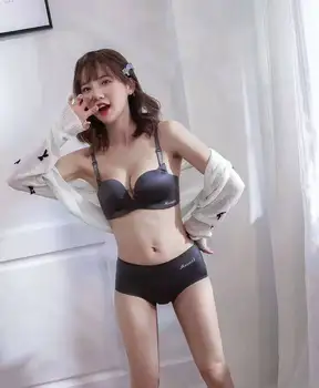 

High Quality Bra Set Push Up Seamless Wire Free Sexy Bra Set