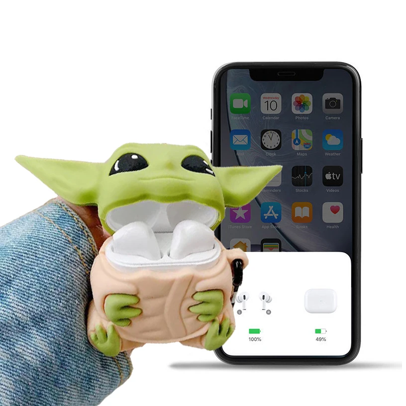 Чехол-накладка для Airpods Pro 2 силиконовый 3D с героями мультфильмов Disney iPhone | Игрушки