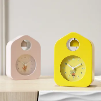 

Creativity Digital Metal Alarm Clock Mini Lazy Wake Sleep Silent Simple Bedside Alarm Clock Sveglia Da Comodino Home Decor MM60N