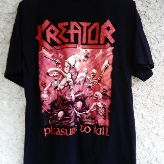 Kreator Kill shirt Thrash Metal Sodom DestructionAssassinTankardSlayerDark - AliExpress