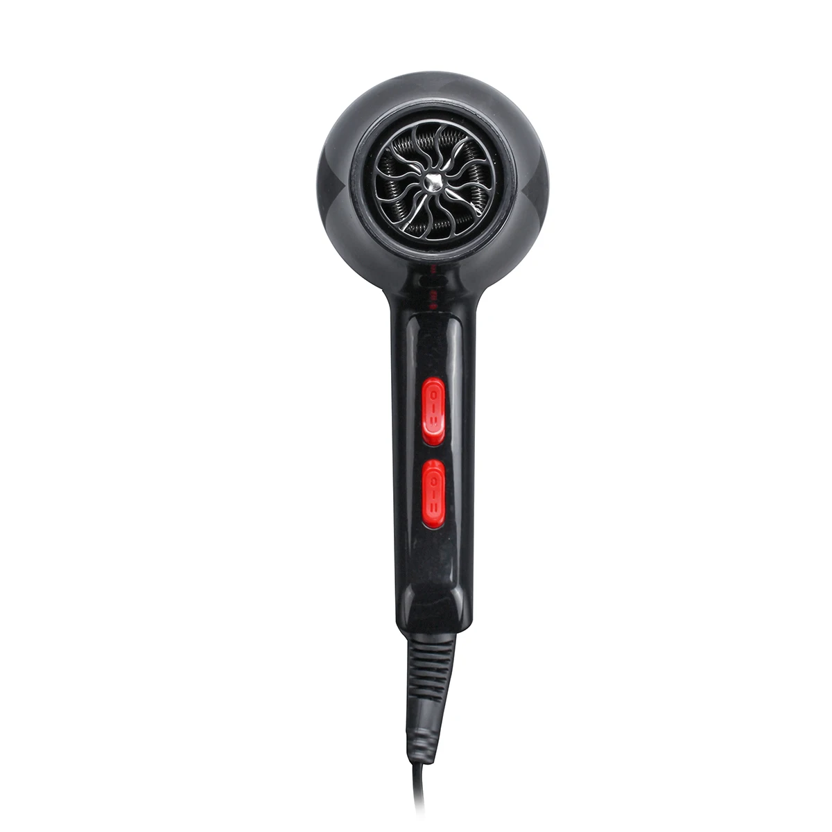 Red AUGIENB 220 В 4000 Вт профессиональный фен для волос, горячий холодный ионный фен, быстрый нагрев, бытовой фен для парикмахерского салона - Color: Red