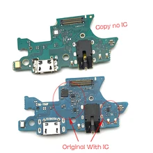 Разъем для порта зарядки платы части гибкий кабель с микрофоном Микрофон для Samsung Galaxy A7 A750 зарядная Плата USB
