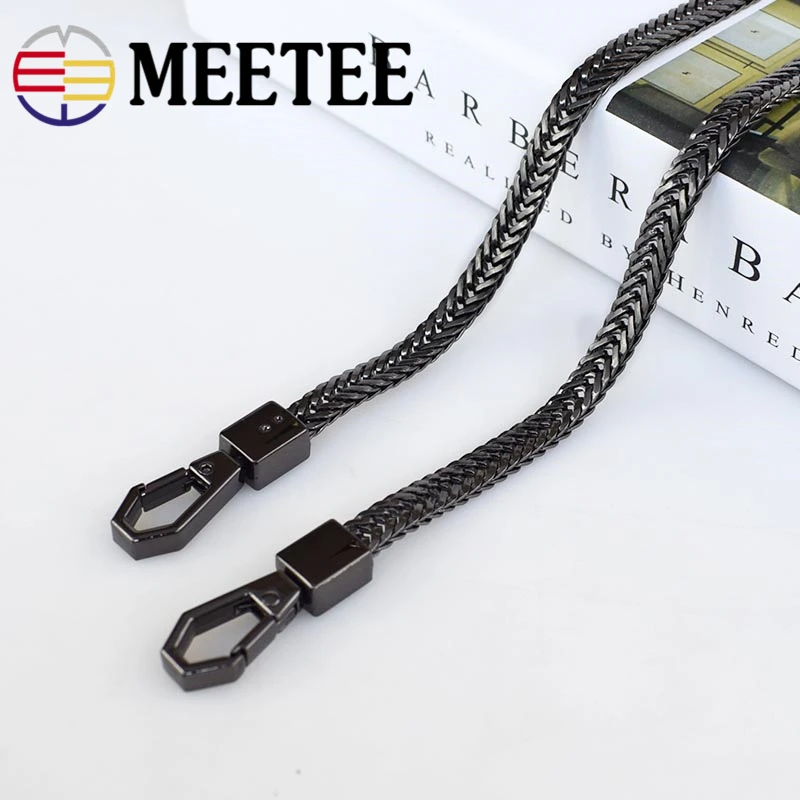 Металлические сумки Meetee 100 120 см 0 6 наплечная цепь не съемный металлический ремень