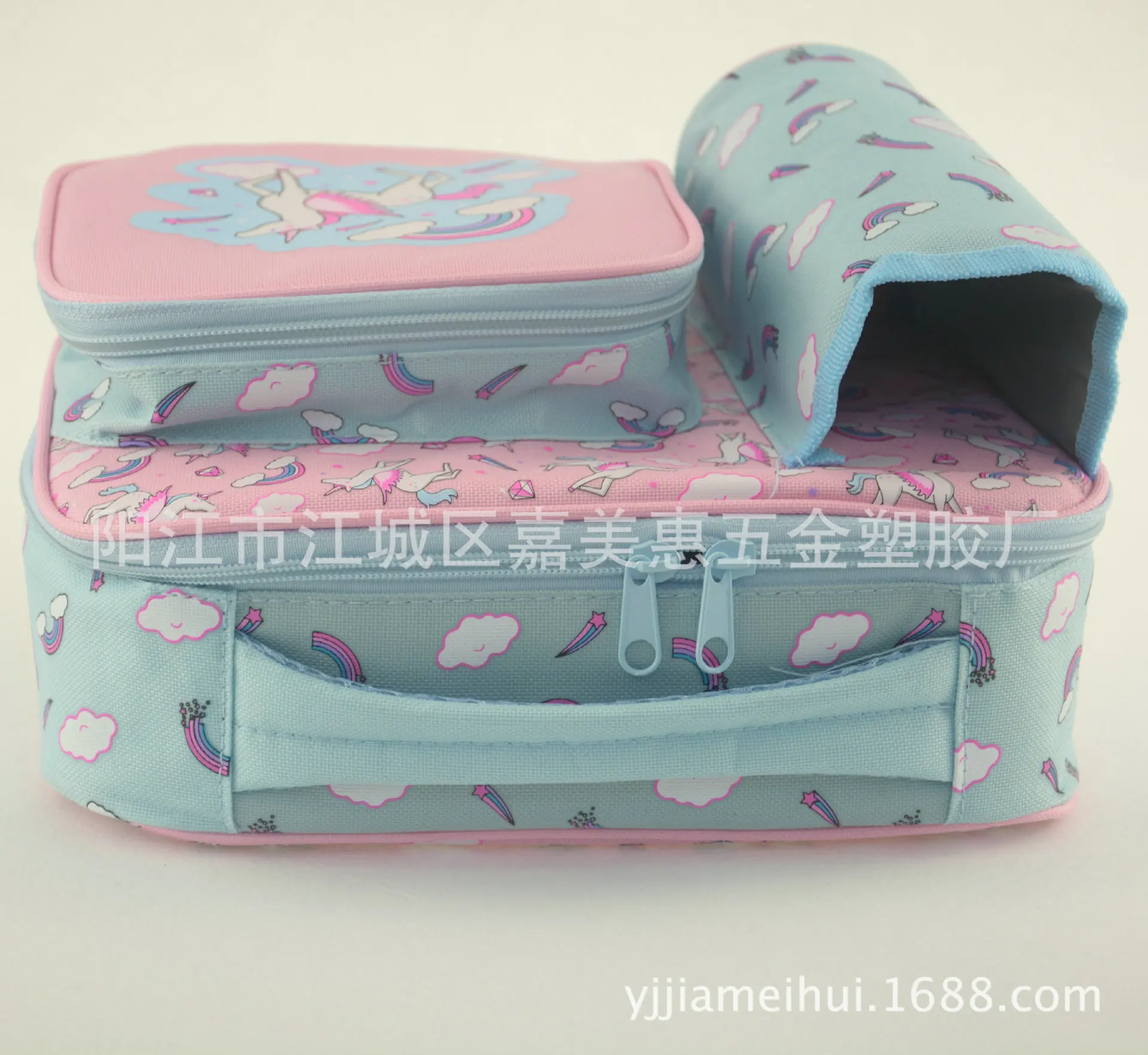 Cold insulation and fresh-keeping bag outdoor picnic bag lunch bag Portable shawl child lunch bag