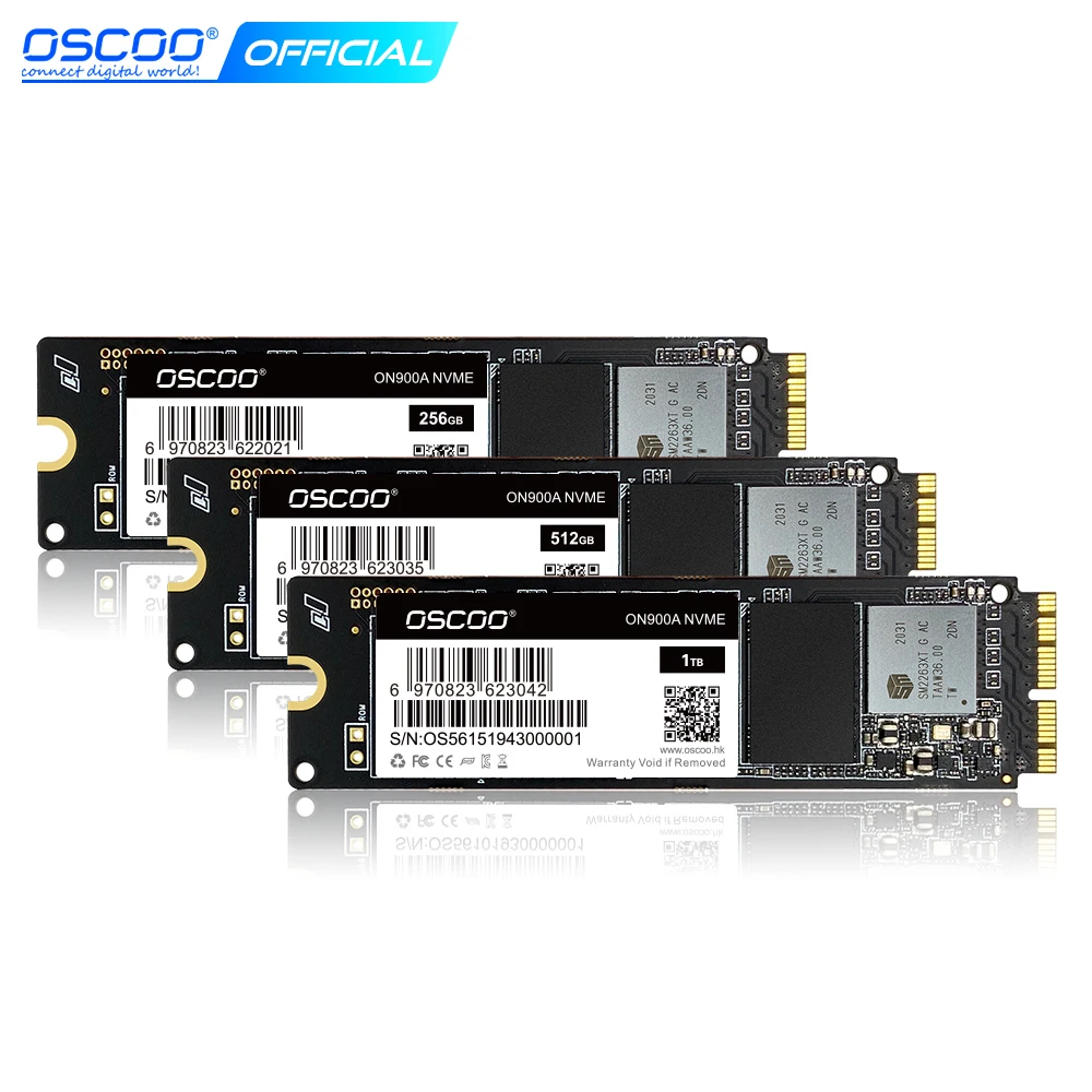 OSCOO-ϵ ũ ̺ SSD ON900A PCIe SSD NVME SSD 1T 256GB 512GB, Macbook air Macbook pro iMAC ϵ ũ