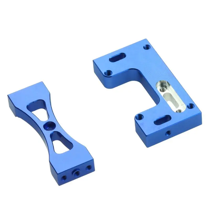 

New Aluminum Alloy Servo Bracket Bumper Mount for MN90 MN91 MN45 MN96 RC Crawler Car Upgrade Modified Accessories Spare Parts