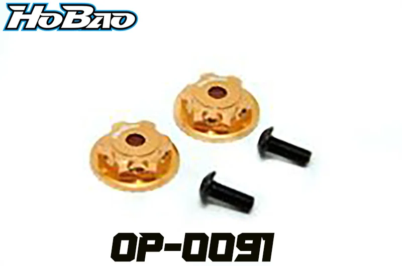 

OFNA/HOBAO гоночные OP-0091 Dobule блокирующие пыленепроницаемые Колесные гайки (2 шт.) золотые для 1/8 гипер MT/ MT PLUS монстр-ТраК