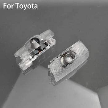 

2Pcs LED Car Logo Door Welcome Laser Projector Ghost Shadow Light for Toyota Camry 40 50 55 70 XV40 XV50 XV55 XV70 Prado 150