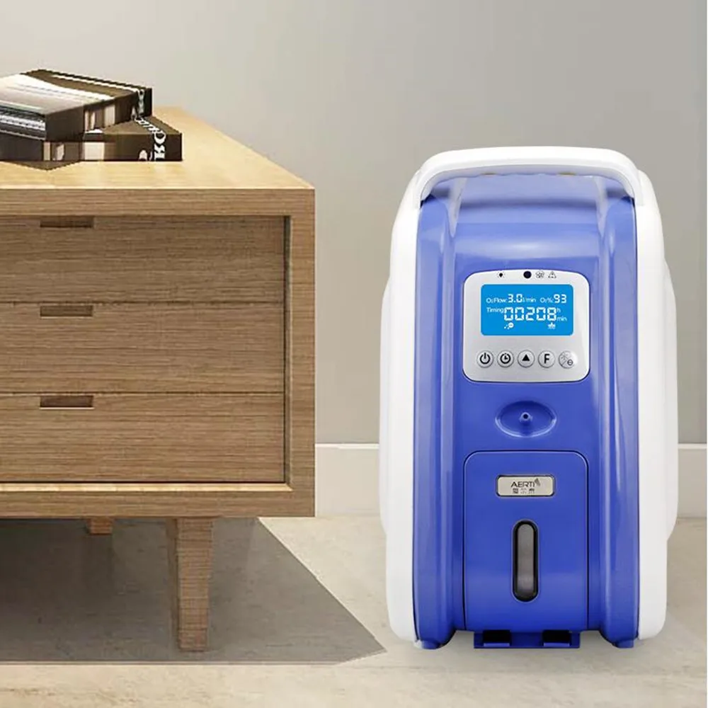 93% High Concentration Medical Oxygene Concentrator Generator Home Travel Health Care Equipment AC110-220V