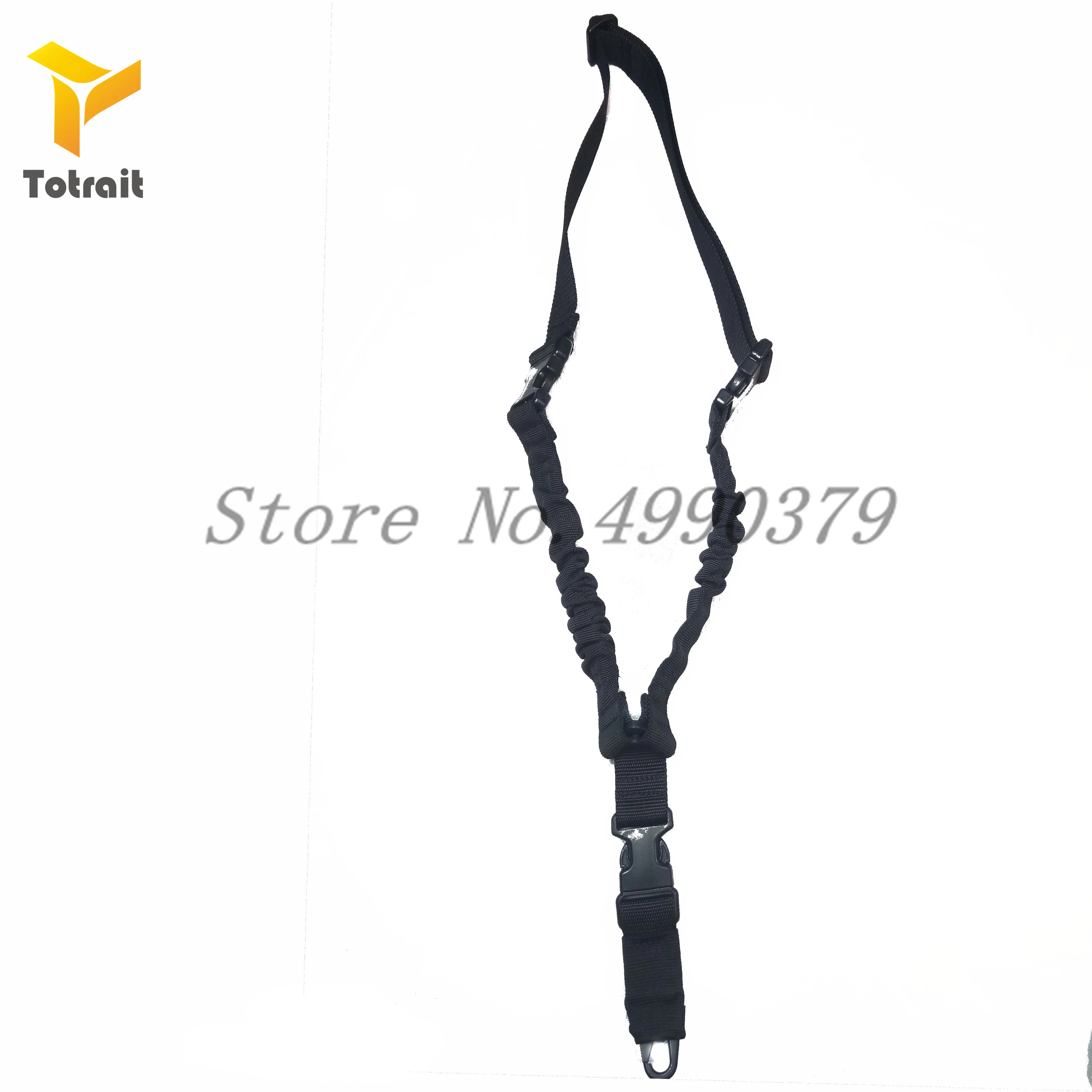 TOtrait 1000D одноточечный 1-Point One Point тяжелое крепление банджи военный винтовочный Слинг Регулируемый тактический зеленый черный загар ГУ