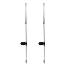 2 шт./компл. лампа на солнечной батарее светодиодная грунтовый Светильник Цвет Градиент вилла вид свет для сада лужайка во дворе декор для крыльца