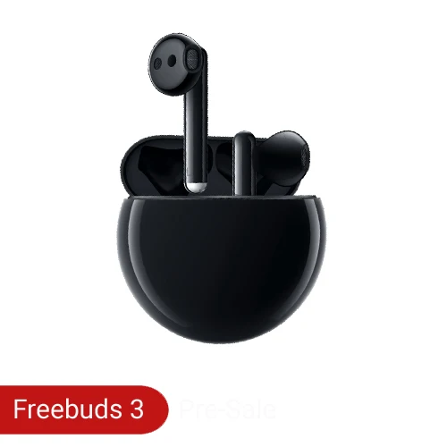 Huawei Freebuds 3 Оригинальные беспроводные наушники huawei Freebuds 3 TWS, bluetooth-наушники с функцией активного шумоподавления, Bluetooth 5,1, управление нажатием, 20 часов - Цвет: Black