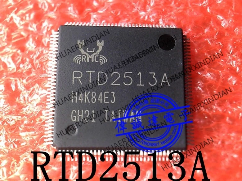 

1PCS new Original RTD2513A-CG RTD2513A RTD2513AR-CG QFP-100 In stock real picture