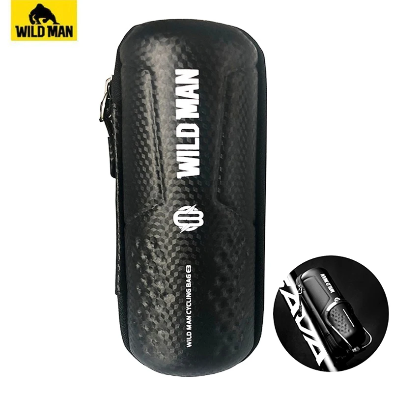 

WILD MAN Hard Shell Bicycle Bag Rainproof Bike Repair Tools Bag Road Cycling Bag Mtb Frame Bag