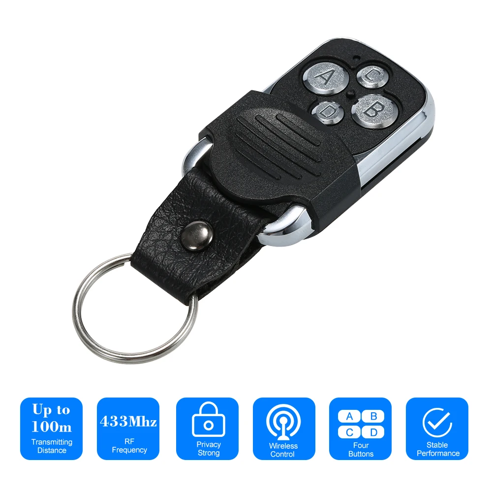 433MHz 4Channel Copy Clone Cloning Duplicator Remote Control Transmitter Switch for Garage Door Electric Doors Windows | Электроника