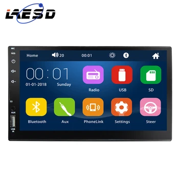 

LAESD 2 Din Car Radio Auto Radio 168 7 inch 7 Color Back Light