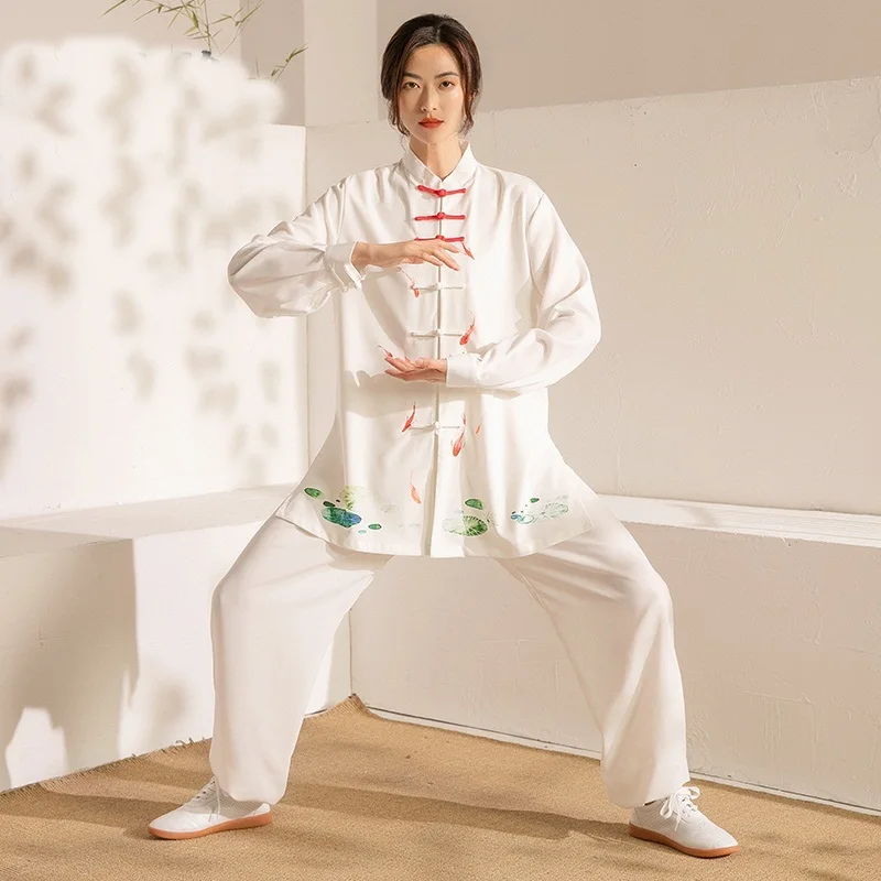 Высококачественная одежда Tai Chi Wushu Kung Fu Форма для боевых искусств Wing Chun костюм с